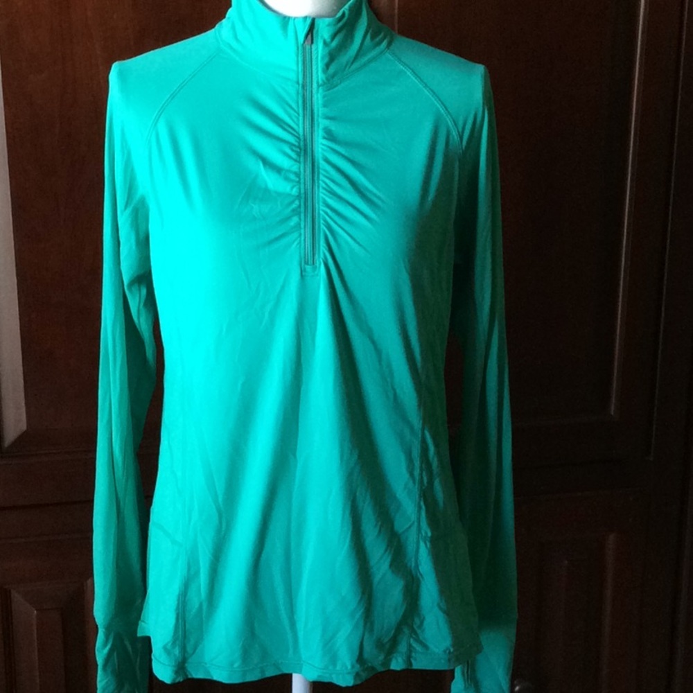 Tangerine 3/4 zip shirt L